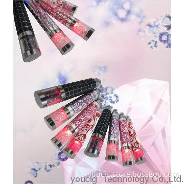 New products hot selling Bottom emission Diamond   e  cig